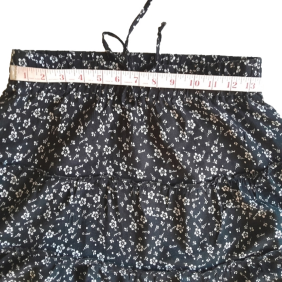 2/$35 Sale FUN flirty Mini Skirt Ruffled Tiered style EUC Sz S - Picture 4 of 8
